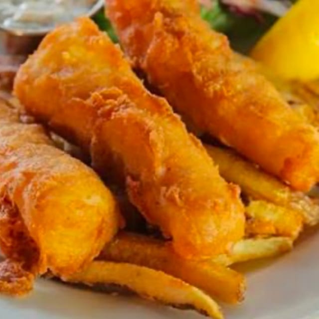 FISH AND CHIPS.