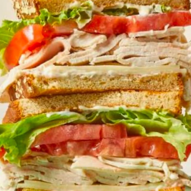 ROAST TURKEY SANDWICH.