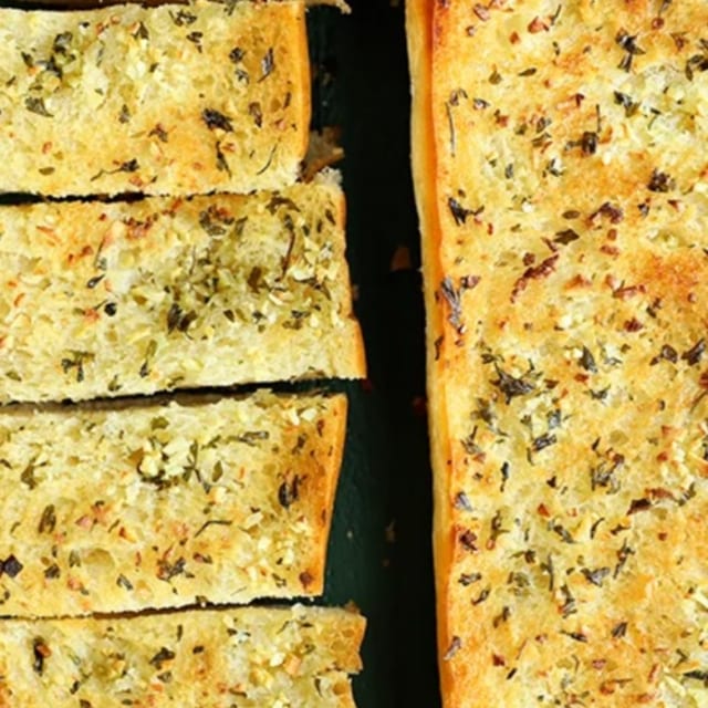 GARLIC BREAD.