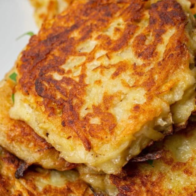 POTATO PANCAKE PLATTER.
