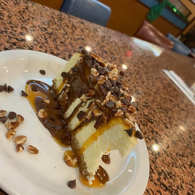 TURTLE CHEESECAKE.