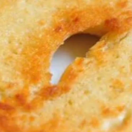 BAGEL WITH BUTTER.