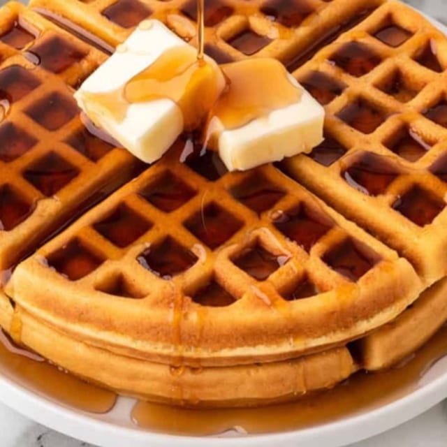 LARGE BELGIAN WAFFLE.