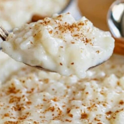 HOMEMADE RICE PUDDING TOGO.