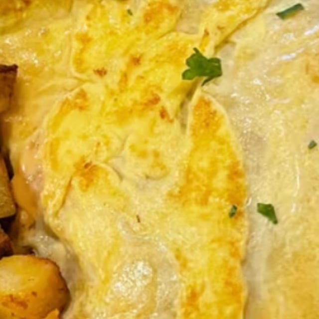 ONION OMELETTE.