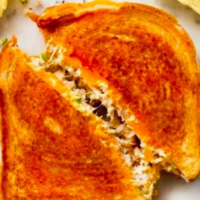 TUNA SALAD MELT.