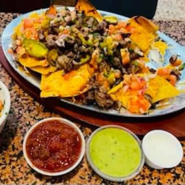LOADED NACHOS.