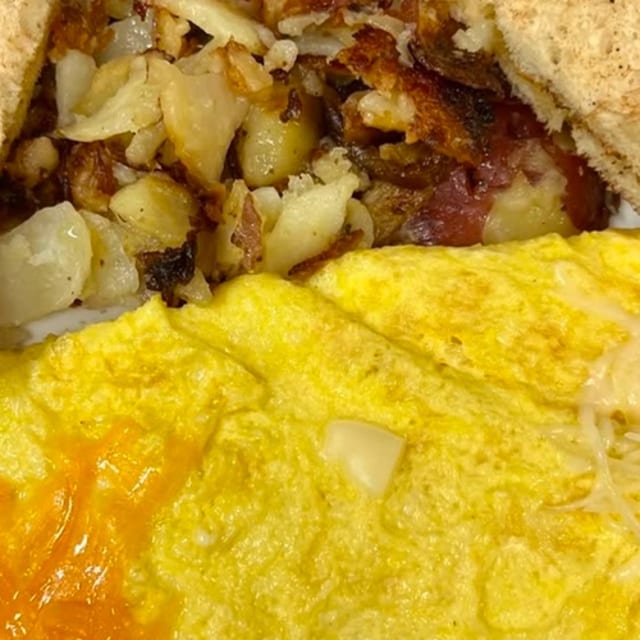 CHEESE OMELETTE.