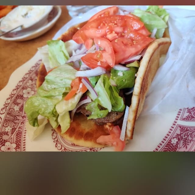 GYRO ON PITA.