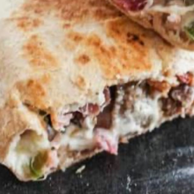 Steak and Cheese Wrap.