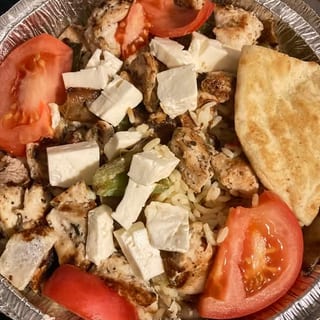 CHICKEN SOUVLAKI